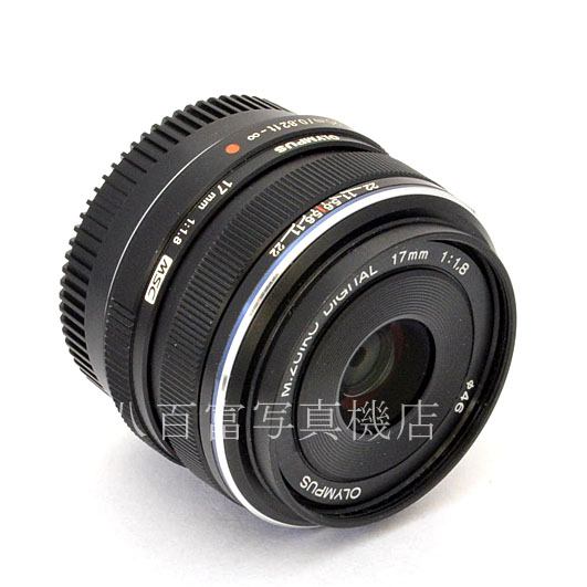 【中古】 オリンパス M.ZUIKO DIGITAL 17mm F1.8 MSC ブラック OLYMPUS 中古交換レンズ  48526