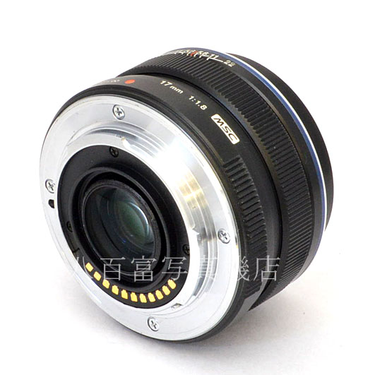 【中古】 オリンパス M.ZUIKO DIGITAL 17mm F1.8 MSC ブラック OLYMPUS 中古交換レンズ  48526