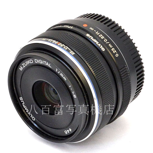 【中古】 オリンパス M.ZUIKO DIGITAL 17mm F1.8 MSC ブラック OLYMPUS 中古交換レンズ  48526