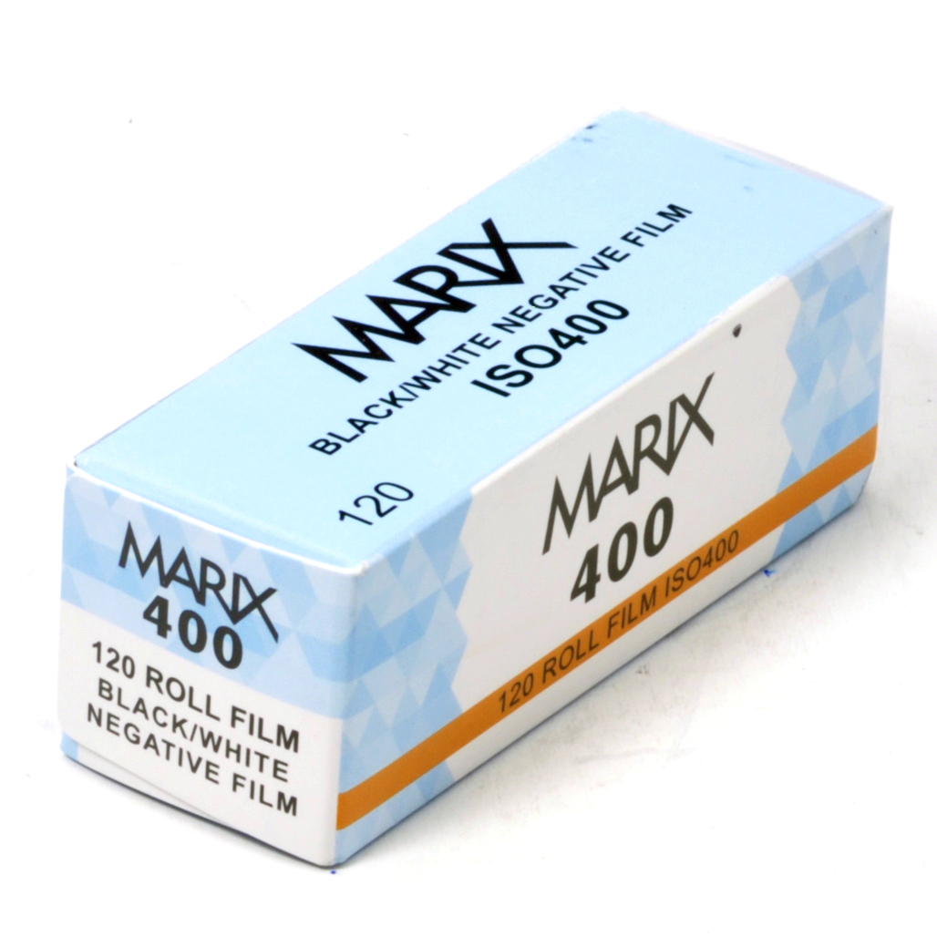 マリックス 【120 ブローニー】 ISO400 白黒ネガフィルム  ISO400 MARIX BLACK＆WHITE FILM 400