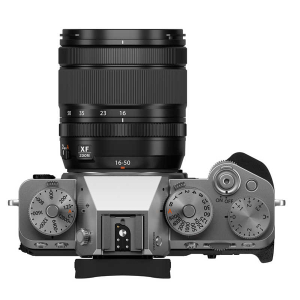 《生産完了》 フジフイルム FUJIFILM X-T5 XF16-50mm レンズキット / シルバー / 日英2言語設定モデル