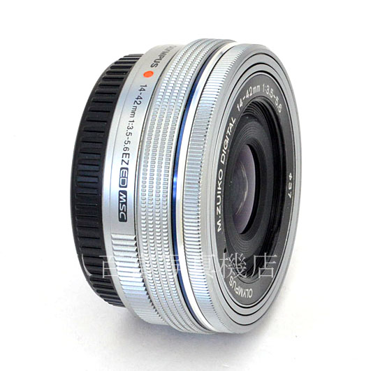 【中古】 オリンパス M ズイコー デジタル ED 14-42mm F3.5-5.6 EZ シルバー OLYMPUS M.ZUIKO DIGITAL 中古交換レンズ 48555