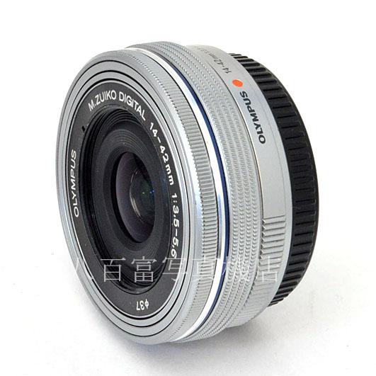 【中古】 オリンパス M ズイコー デジタル ED 14-42mm F3.5-5.6 EZ シルバー OLYMPUS M.ZUIKO DIGITAL 中古交換レンズ 48555