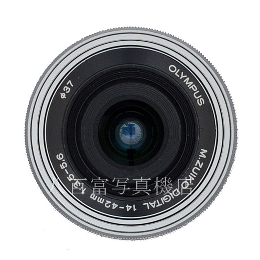 【中古】 オリンパス M ズイコー デジタル ED 14-42mm F3.5-5.6 EZ シルバー OLYMPUS M.ZUIKO DIGITAL 中古交換レンズ 48555