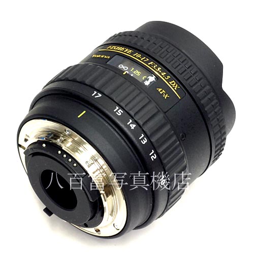 【中古】 トキナー AT-X DX Fisheye 10-17mm F3.5-4.5 ニコンAF用 Tokina フィッシュアイ 中古レンズ 39053