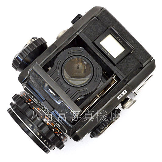 【中古】 ゼンザ ブロニカ S2 ブラック 前期 Nikkor-P 75mm F2.8 セット ZENZA BRONICA 中古フイルムカメラ 48554