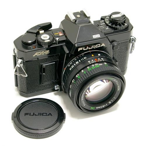 中古 フジカ AX-5 ブラック 50mm F1.6 セット FUJICA