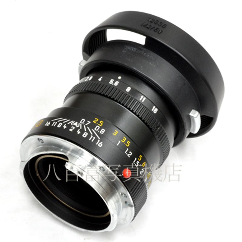 【中古】 ライカ ライツ ズミクロン-M 50mm F2 ブラック Leica Leitz SUMMICRON 中古交換レンズ 52571