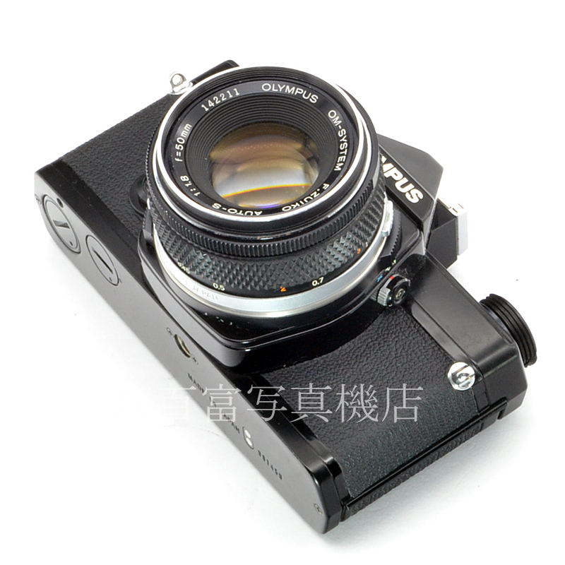 【中古】 オリンパス OM-1 MD ブラック 50mm F1.8 セット OLYMPUS 中古フイルムカメラ 56864