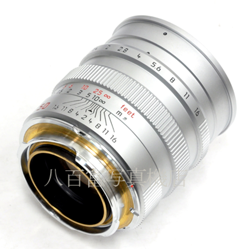 【中古】 ライカ SUMMILUX 50mm F1.4 シルバー ライカL/Mマウント Leica ズミルックス 中古交換レンズ 52628