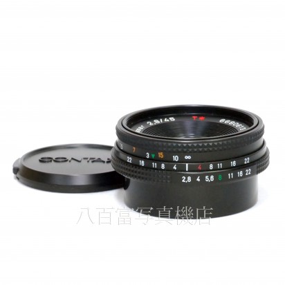 【中古】 コンタックス ツァイス T* Tessar 45mm F2.8 AE CONTAX　テッサー 中古レンズ 33308