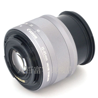 【中古】 キヤノン EF-M15-45mm F3.5-6.3 IS STM シルバー Canon 中古交換レンズ 44631