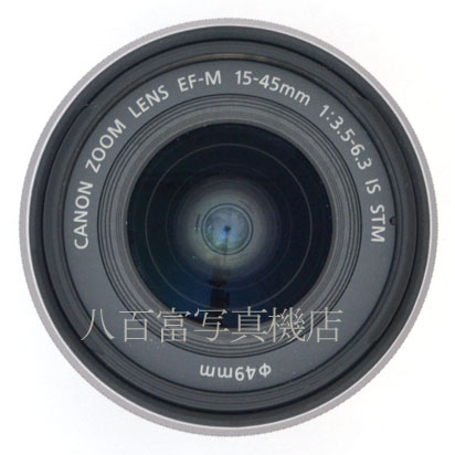 【中古】 キヤノン EF-M15-45mm F3.5-6.3 IS STM シルバー Canon 中古交換レンズ 44631