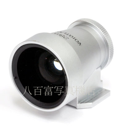 【中古】 フォクトレンダー 28mm View Finder M シルバー ビューファインダー Voigtlander 中古アクセサリー  41462