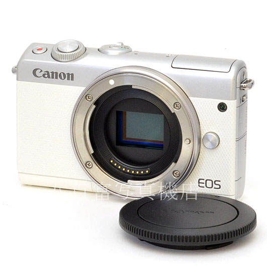 【中古】 キヤノン EOS M100 ボディ ホワイト  Canon 中古デジタルカメラ 48600