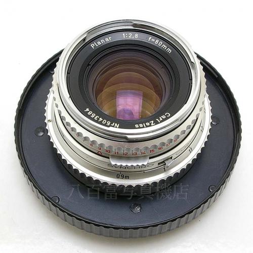 中古 ツァイス Planar C 80mm F2.8 クローム ハッセル用 CarlZeiss 【中古レンズ】 11739