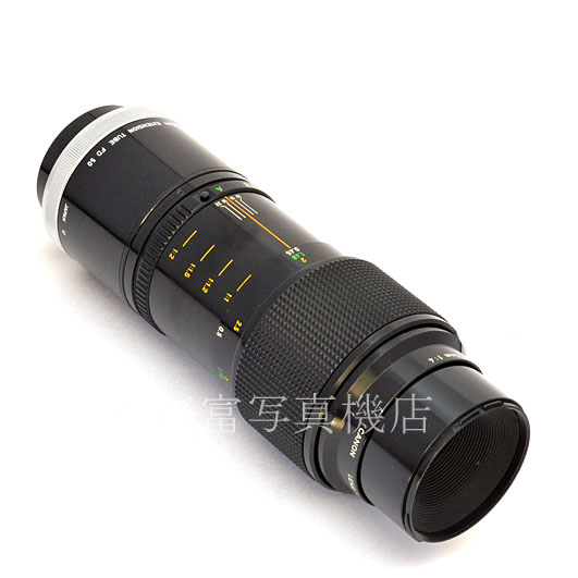 【中古】 キャノン New FD MACRO 100mm F4 等倍リング セット Canon　中古交換レンズ 48583