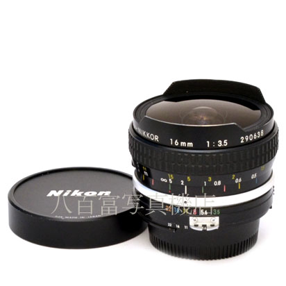 【中古】 Ai フィッシュアイニッコール 16mm F3.5 Nikon/ Fisheye Nikkor 中古交換レンズ 44558