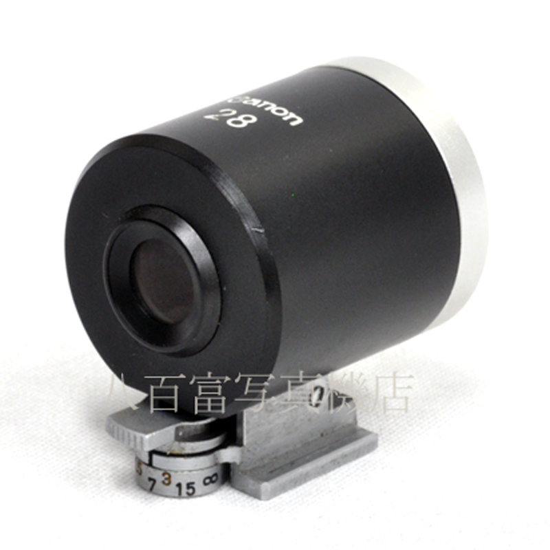 中古】 キヤノン 28mm ファインダー (P)型 パララックス補正機構付