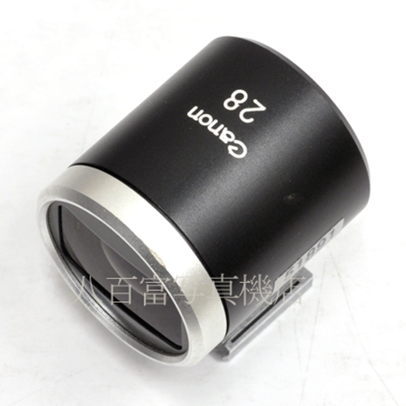 中古】 キヤノン 28mm ファインダー (P)型 パララックス補正機構付 中古】 キヤノン 28mm ファインダー (P)型 パララックス補正機構付