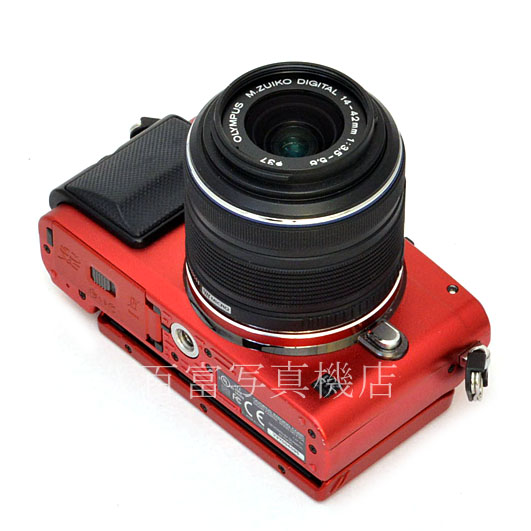 【中古】 オリンパス PEN Lite E-PL6 14-42mm II R セット レッド OLYMPUS ペンライト 中古デジタルカメラ 48603