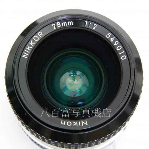 【中古】 ニコン Ai Nikkor 28mm F2 Nikon ニッコール 中古レンズ 33189