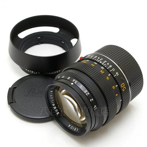 中古 ライカ SUMMILUX M 50mm F1.4 ブラック Leica 【中古レンズ】 11841
