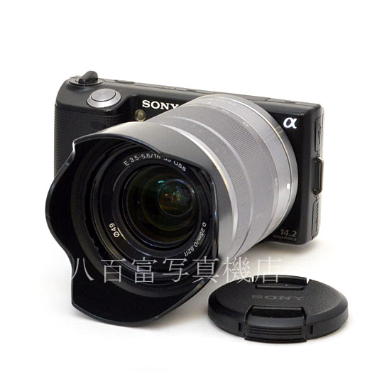 【中古】 ソニー NEX-5 ブラック 18-55ミリセット SONY 中古デジタルカメラ  48597