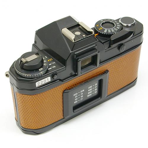 中古 ヤシカ FX-D Quartz 茶革 ボディ YASHICA 【中古カメラ】 K2201