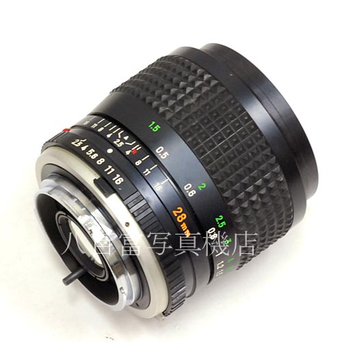 【中古】 ミノルタ MC ROKKOR 28mm F2.5 minolta ロッコール 中古レンズ 4800