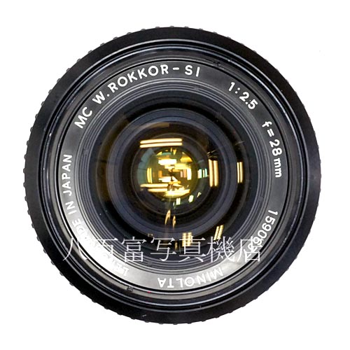 【中古】 ミノルタ MC ROKKOR 28mm F2.5 minolta ロッコール 中古レンズ 4800