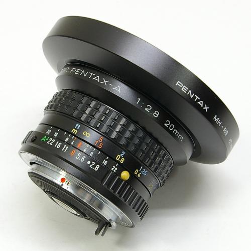 【中古】SMC PENTAX-A 20mm f/2.8 レンズ Pentax smc PENTAX-A 20mm F2.8 Ultra Wide Angle Prime Lens