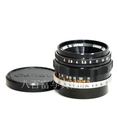 【中古】 キヤノン 35mm F2 ライカLマウント Canon 中古交換レンズ K3331