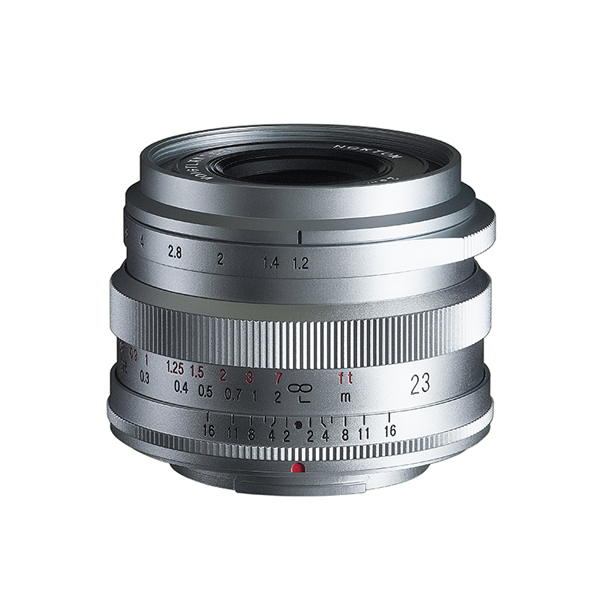 《新製品予約》 FUJI X-Mount / フォクトレンダー Voigtlander ノクトン NOKTON 23mm F1.2 Aspherical / シルバー / 広角レンズ ミラーレス専用 / フジXマウント用