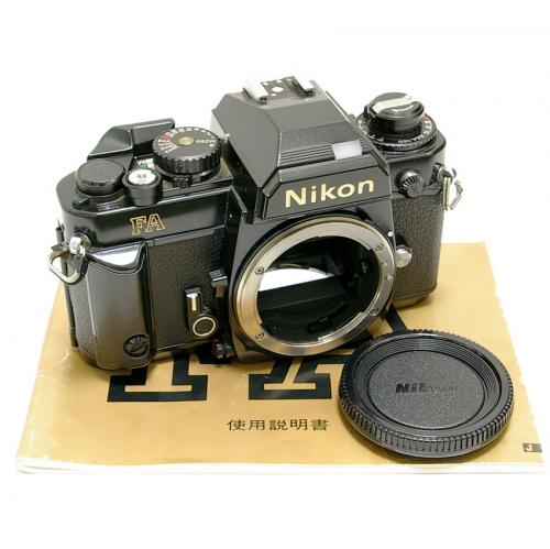 中古 ニコン FA ブラック ボディ Nikon