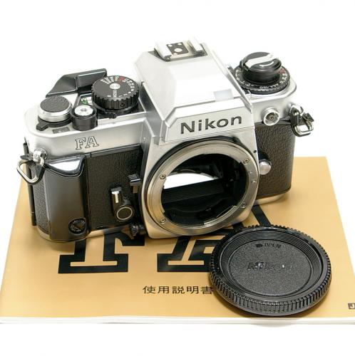 中古 ニコン FA シルバー ボディ Nikon｜カメラのことなら㈱八百