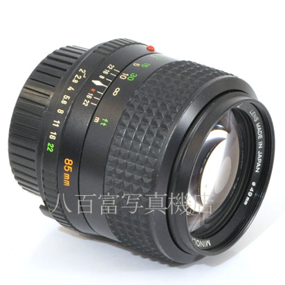 【中古】 ミノルタ MD ROKKOR 85mm F2 minolta 中古レンズ　39204