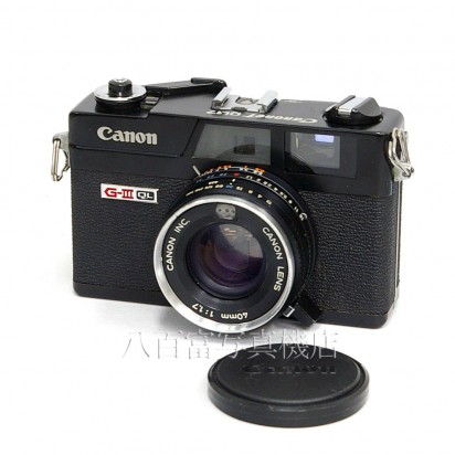 【中古】 キャノン Canonet QL17 G-III ブラック　Canon キャノネット 中古カメラ 27747