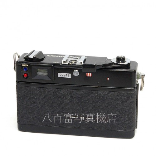 【中古】 キャノン Canonet QL17 G-III ブラック　Canon キャノネット 中古カメラ 27747