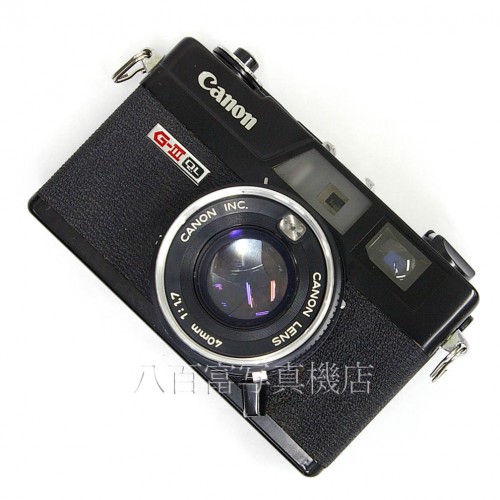 【中古】 キャノン Canonet QL17 G-III ブラック　Canon キャノネット 中古カメラ 27747