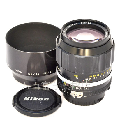 【中古】 ニコン Ai Auto Nikkor (C) 105mm F2.5 Nikon / オートニッコール 中古交換レンズ　44677