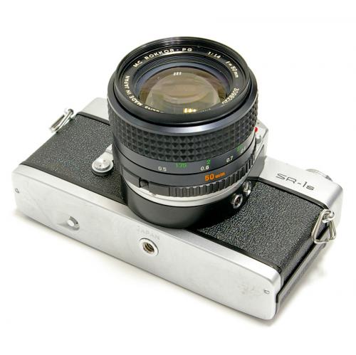 中古 ミノルタ SR-1S シルバー 50mm F1.4 セット minolta