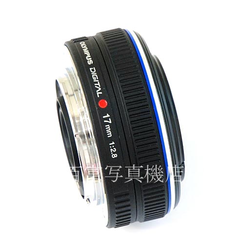 【中古】 オリンパス M.ZUIKO DIGITAL 17mm F2.8 ブラック マイクロフォーサーズ OLYMPUS　Mズイコー 中古レンズ 36541