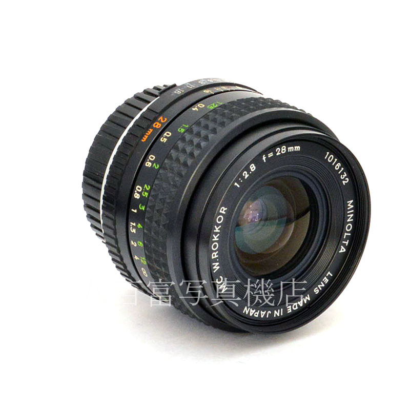 【中古】 ミノルタ MC ROKKOR 28mm F2.8 minolta ロッコール 中古交換レンズ 48338