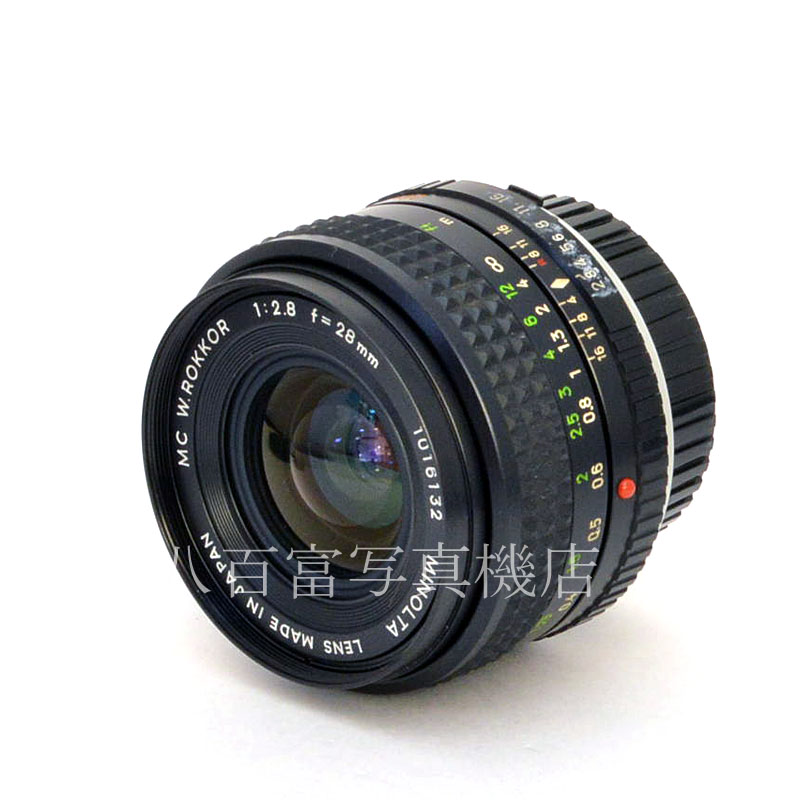 【中古】 ミノルタ MC ROKKOR 28mm F2.8 minolta ロッコール 中古交換レンズ 48338