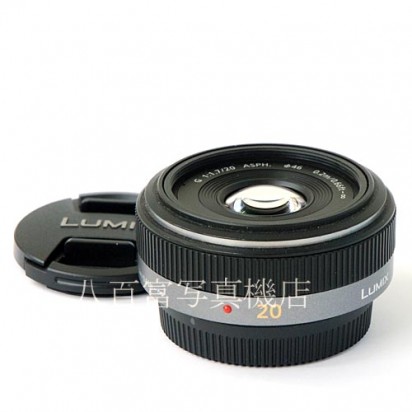 【中古】 パナソニック LUMIX G 20mm F1.7 ASPH. マイクロフォーサーズ Panasonic H-H020 中古レンズ　35346