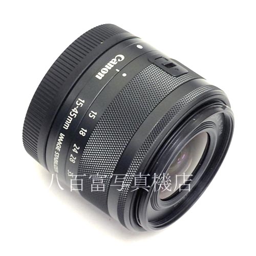 【中古】　キヤノン EF-M15-45mm F3.5-6.3 IS STM ブラック Canon 中古レンズ 39253