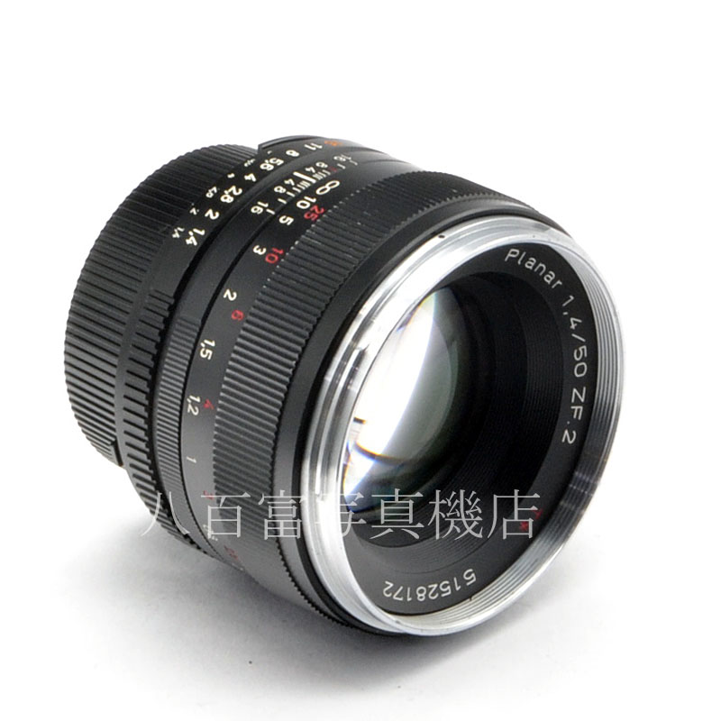 【中古】 ツァイス Planar T* 50mm F1.4 ZF2  ニコン Ai-s用 Carl Zeiss 中古交換レンズ 56960