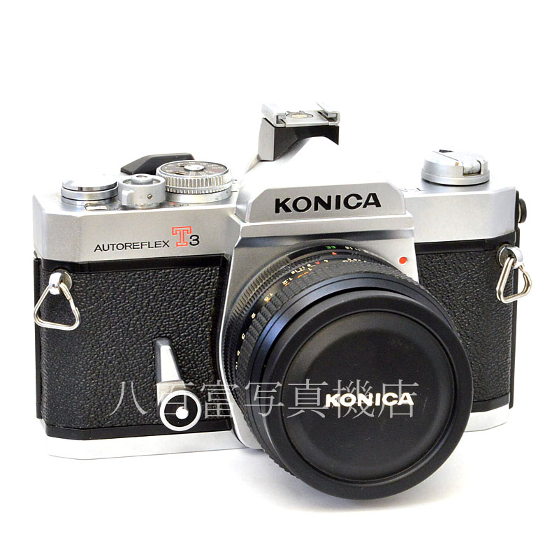 【中古】 コニカ AUTOREFLEX New T3 シルバー 50mm F1.7 レンズセット KONICA  中古フイルムカメラ 48695