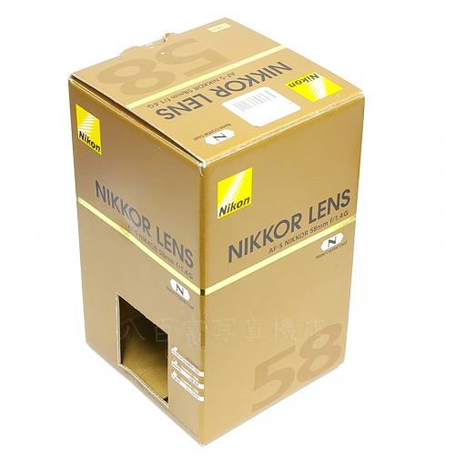 【中古】 ニコン AF-S NIKKOR 58mm F1.4G Nikon 中古レンズ 17460